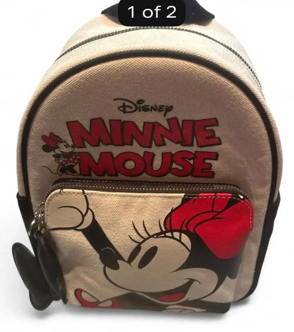 Primark x Disney Minnie Mouse Canvas Mini Backpack